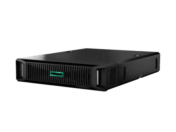 HPE ProLiant DL145 Gen11 P79814-425 - widok z przodu pod kątem